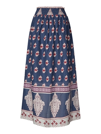 Lollys Laundry RioLL Maxi Skirt Dark Blue
